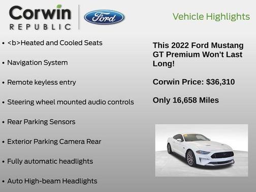 2022 Ford Mustang GT Premium