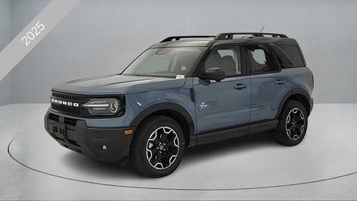 AZURE GRAY METALLIC TRI-COAT 2025 Ford Bronco Sport Outer Banks