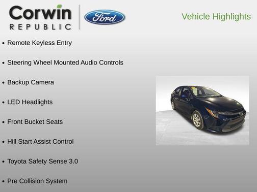 2024 Toyota Corolla LE