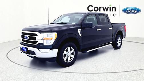 AGATE BLACK METALLIC 2023 Ford F-150 XLT