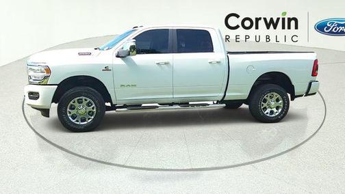 Bright White Clearcoat 2024 RAM 2500 Laramie Crew Cab 4x4 6'4' Box