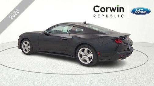 SHADOW BLACK 2026 Ford Mustang EcoBoost