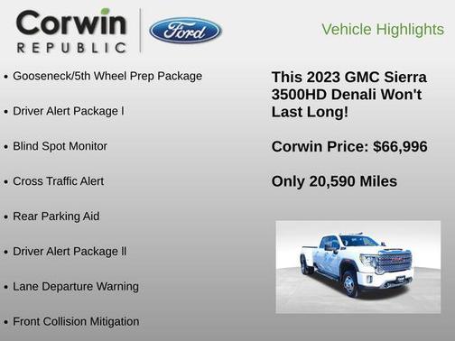 2023 GMC Sierra 3500 Denali