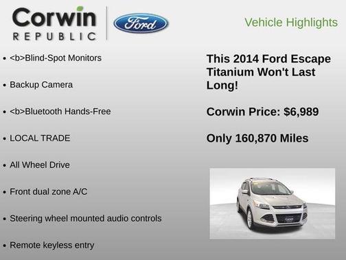 2014 Ford Escape Titanium