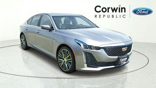Satin Steel Metallic 2021 Cadillac CT5 Premium Luxury RWD