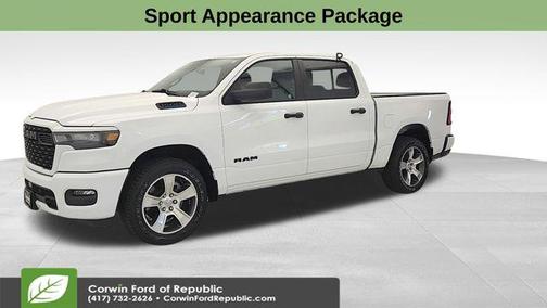 Bright White Clearcoat 2025 RAM 1500 Tradesman