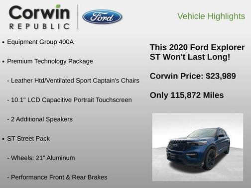 2020 Ford Explorer ST