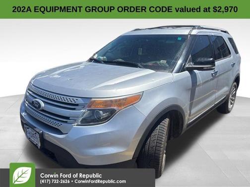 INGOT SILVER METALLIC 2013 Ford Explorer XLT