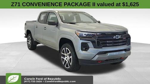 Sterling Gray Metallic 2024 Chevrolet Colorado Z71