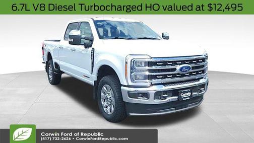 OXFORD WHITE 2023 Ford F-350 Lariat