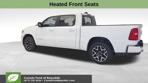 Bright White Clearcoat 2025 RAM 1500 Laramie