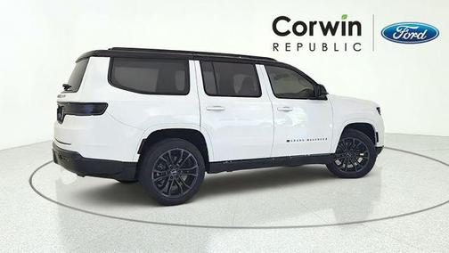 Bright White Clearcoat 2024 Jeep Grand Wagoneer Series III Obsidian 4x4