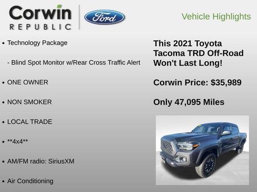 2021 Toyota Tacoma TRD Off Road