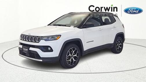 Bright White Clearcoat 2025 Jeep Compass Limited