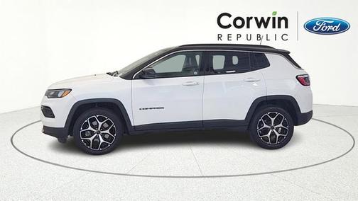 Bright White Clearcoat 2025 Jeep Compass Limited
