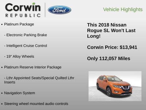 2018 Nissan Rogue SL