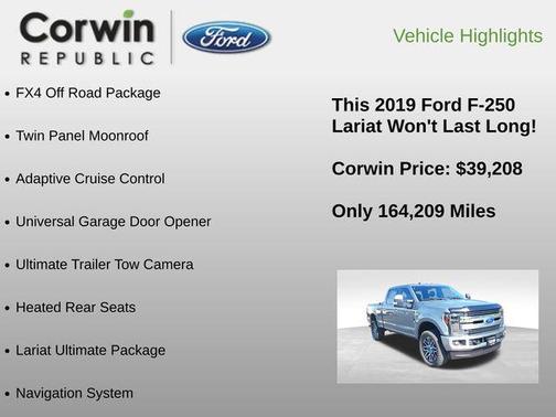 2019 Ford F-250 Lariat