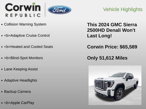 2024 GMC Sierra 2500 Denali