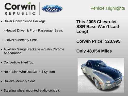 2005 Chevrolet SSR Base