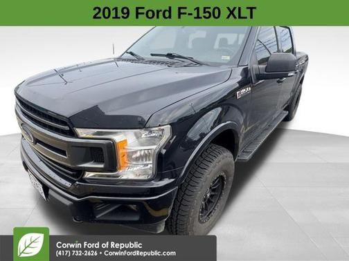 AGATE BLACK 2019 Ford F-150 XLT