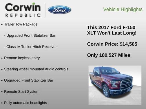 2017 Ford F-150 XLT