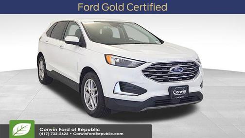 OXFORD WHITE 2022 Ford Edge SEL