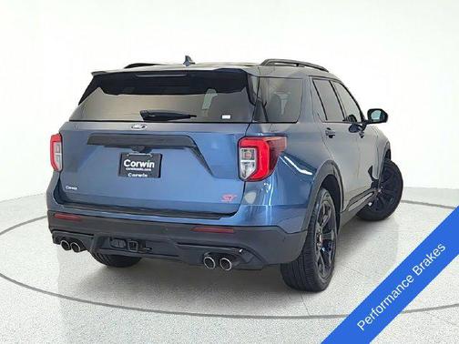 Blue Metallic 2020 Ford Explorer ST