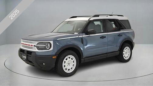 AZURE GRAY METALLIC TRI-COAT 2025 Ford Bronco Sport Heritage