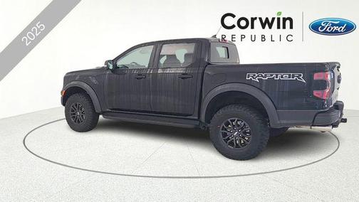 SHADOW BLACK 2025 Ford Ranger Raptor