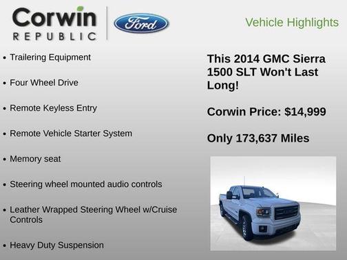 2014 GMC Sierra 1500 SLT