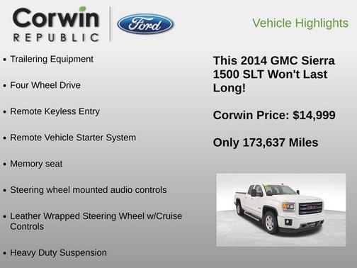 2014 GMC Sierra 1500 SLT