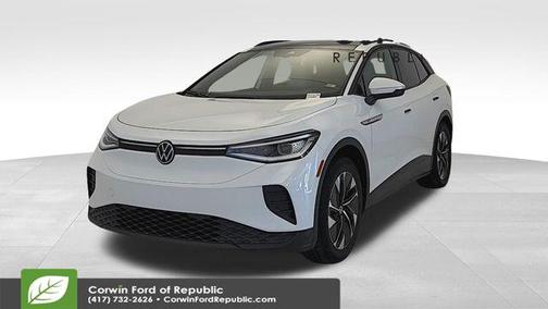 Glacier White 2022 Volkswagen ID.4 Pro S