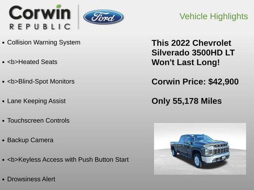 2022 Chevrolet Silverado 3500 LT