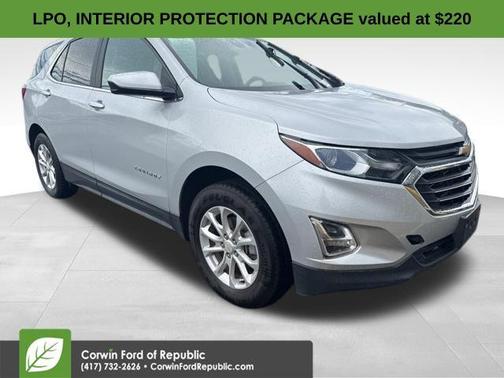 Silver Ice Metallic 2021 Chevrolet Equinox 1LT