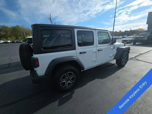 Bright White Clearcoat 2019 Jeep Wrangler Unlimited Sport
