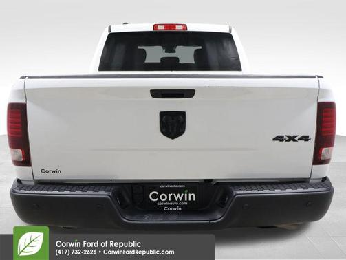 Bright White Clearcoat 2024 RAM 1500 Classic Warlock Crew Cab 4x4 5'7' Box