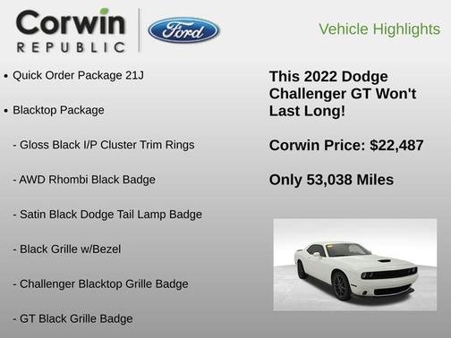 2022 Dodge Challenger GT