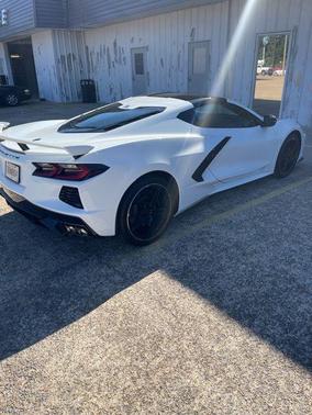 Arctic White 2025 Chevrolet Corvette Stingray w/1LT