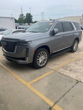 Satin Steel Metallic 2021 Cadillac Escalade Premium Luxury