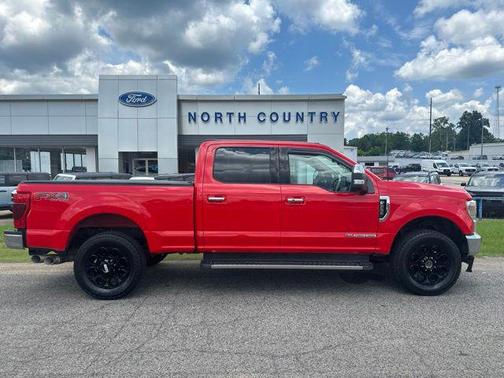 Race Red 2022 Ford F-250 Lariat