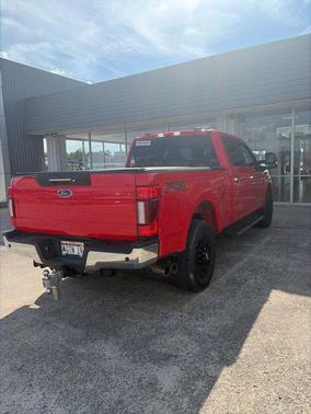 Race Red 2022 Ford F-250 Lariat