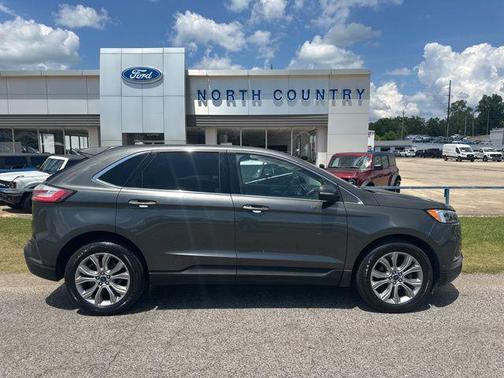 Magnetic Metallic 2019 Ford Edge Titanium
