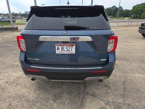 Blue Metallic 2020 Ford Explorer Limited
