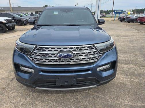 Blue Metallic 2020 Ford Explorer Limited