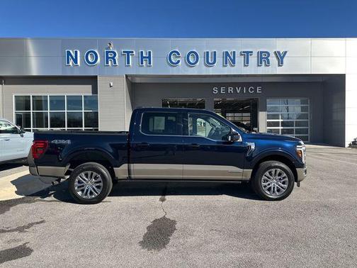 Antimatter Blue Metallic 2025 Ford F-150 King Ranch