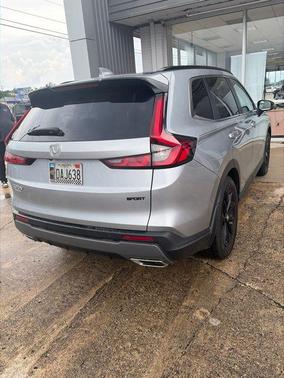 Lunar Silver Metallic 2024 Honda CR-V Hybrid Sport FWD