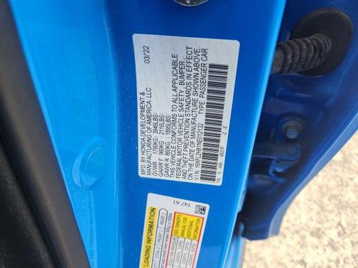 2022 Honda Civic Sport