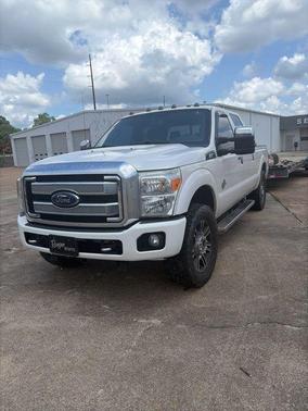 White Platinum Clearcoat Metallic 2015 Ford F-250 Lariat