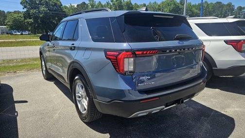 Vapor Blue 2026 Ford Explorer Active