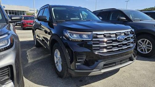 Agate Black Metallic 2026 Ford Explorer Active